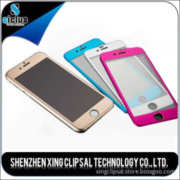 Screen touch, tempered glass cheap price, color tempered glass screen protector for iphone 6 6 plus
